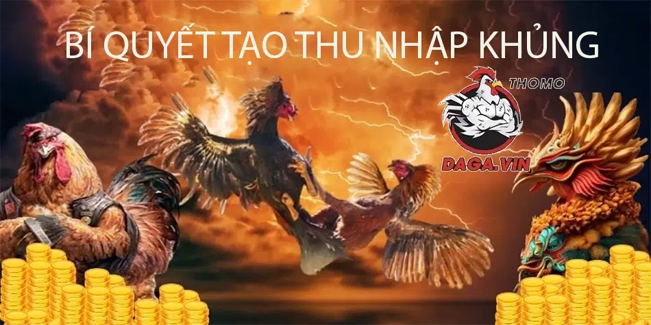 Kiếm tiền từ công việc nuôi gà chọi